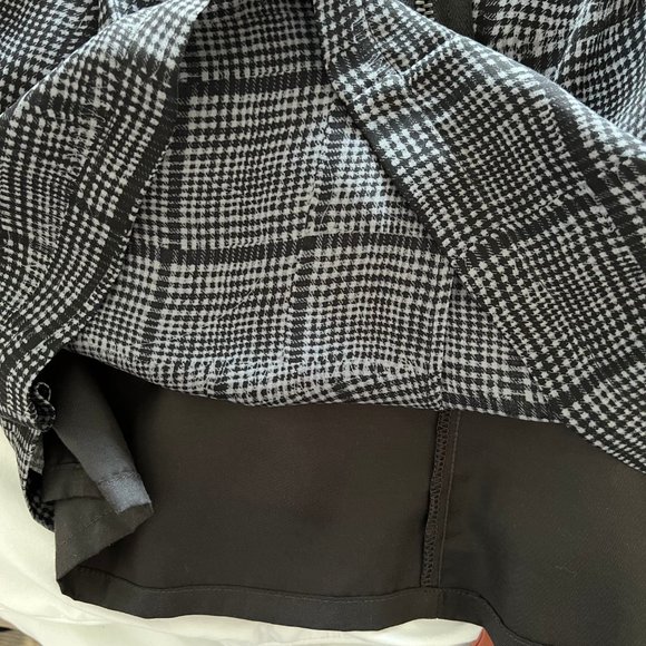 NWT RAG & BONE Tribeca Dress Gray Black Plaid sz 10 Sleeveless Mini - Picture 11 of 16